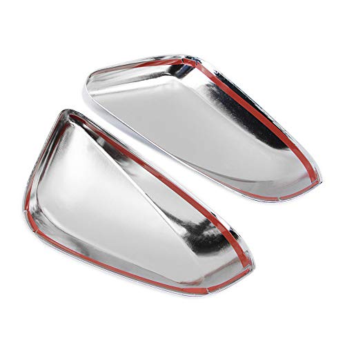 Dreamseek Side Mirror Cover Exterior Trim For Lexus Rx350 Rx350L Rx450H Rx450Hl 4Th Gen 2016+ / Nx200T Nx300 Nx300H 1St Gen 2015-2021 Outside Wing Rearview Abs Chrome Decoration Protector Cap #TOP3