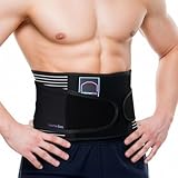 Abdomencare Umbilical Hernia Belt PRO for Men & Women – Adjustable Abdominal Hernia Support Binder w/ 2 Compression Pads & Extra Compression Strap - Umbilical, Abdominal, Post Surgery Hernias - L/XL