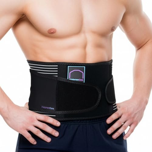 Abdomencare Umbilical Hernia Belt L/XL with Pads & Strap