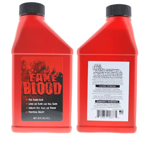 Fake Blood: True Blood Color, parece e flui como sangue real