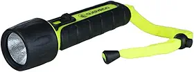 Guepardo, Lanterna de Mergulho Abrolhos 120 Lúmens em Preto, Resistente até 50m, Ideal para Mergulho e Atividades Aquáticas, Durável e Potente, Preto