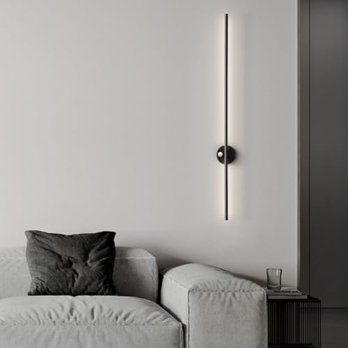 Aplique de Pared LED con Sensor 100cm Lámpara Moderna Interior 3000K Blanco Cálido 7