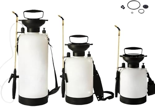 Rutexc噴霧器、ショルダーストラップ付き小型ショルダーマウント噴霧器、軽量、バックパック、手動ポンプ、圧力貯蔵、持ち運び簡単、家庭用清掃、庭の水やり、洗車、農薬散布、消毒、殺虫剤