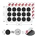 Towjug Round Magnets with Adhesive Backing, 30 Pieces Strong Adhesive Magnet Dots (Diameter 0.8’’ x 0.08”) Anisotropic Circle Magnets for DIY, Art Projects, whiteboards & Fridge