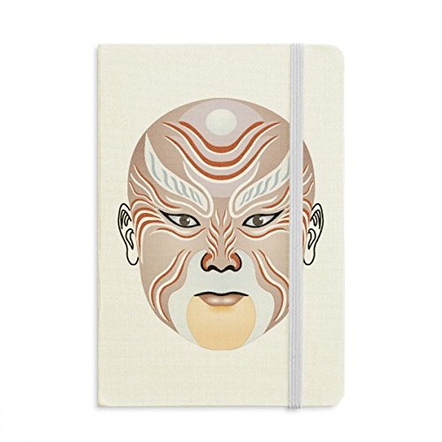 Notebook Opéra de Pékin couverture rigide tissu Weishuihe de qualité supérieure A5