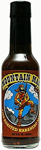 Mountain Man Fire Roasted Habanero Hot Sauce 5oz (Pack of 3)