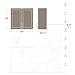 Prepac Elite 32'' Bathroom Wall Cabinet with Panel Doors, Wood Kitchen Pantry Cabinet, Wall Hanging Laundry Room Cupboard with 1 Adjustable Shelf for Kitchen, Laundry Room and Bathroom, White