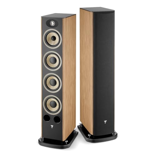 Image of Focal Aria Evo X No. 3 Floorstanding Loudspeaker - Pair (Prime Walnut)