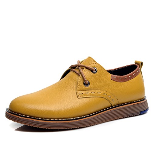 Chaussures casual au printemps en cuir véritable avec dentelle style d'Angleterre