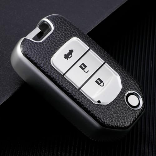 Protection clé Honda CR-V étui antichoc look cuir avec porte-clé