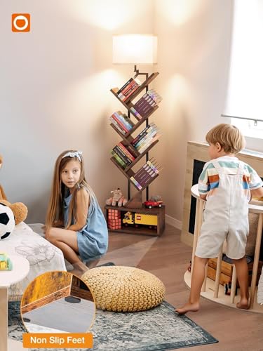 addlon 6-Tier Tree Book Shelf with LED Light の商品画像 1