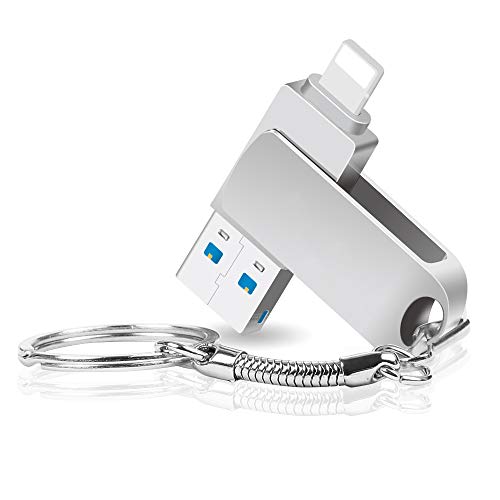 YZPUSI USB 30 32 GB Pendrive 2 en 1 32 GB USB 30 OTG Memoria USB Flash Drive Stick Conector para iPone Pad