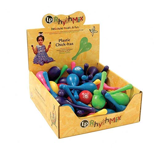 Latin Percussion LPR PLAS CHICKITA ASST DISP BXLPR011BD36-I