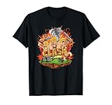 Clash of Clans Barbarians Clash Graveyard Logo T-Shirt
