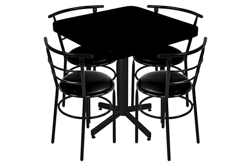 Catálogo para Comprar On-line Comedor Cuadrado 4 Sillas de esta semana. 49 ITLUAM MUEBLES Comedor con 4 Sillas y Mesa de Formaica de Alta Durabilidad Diseño Moderno y Funcional para Hogar, Cocina, Comedor, Restaurantes, Bares, Cafeterías y Terrazas....