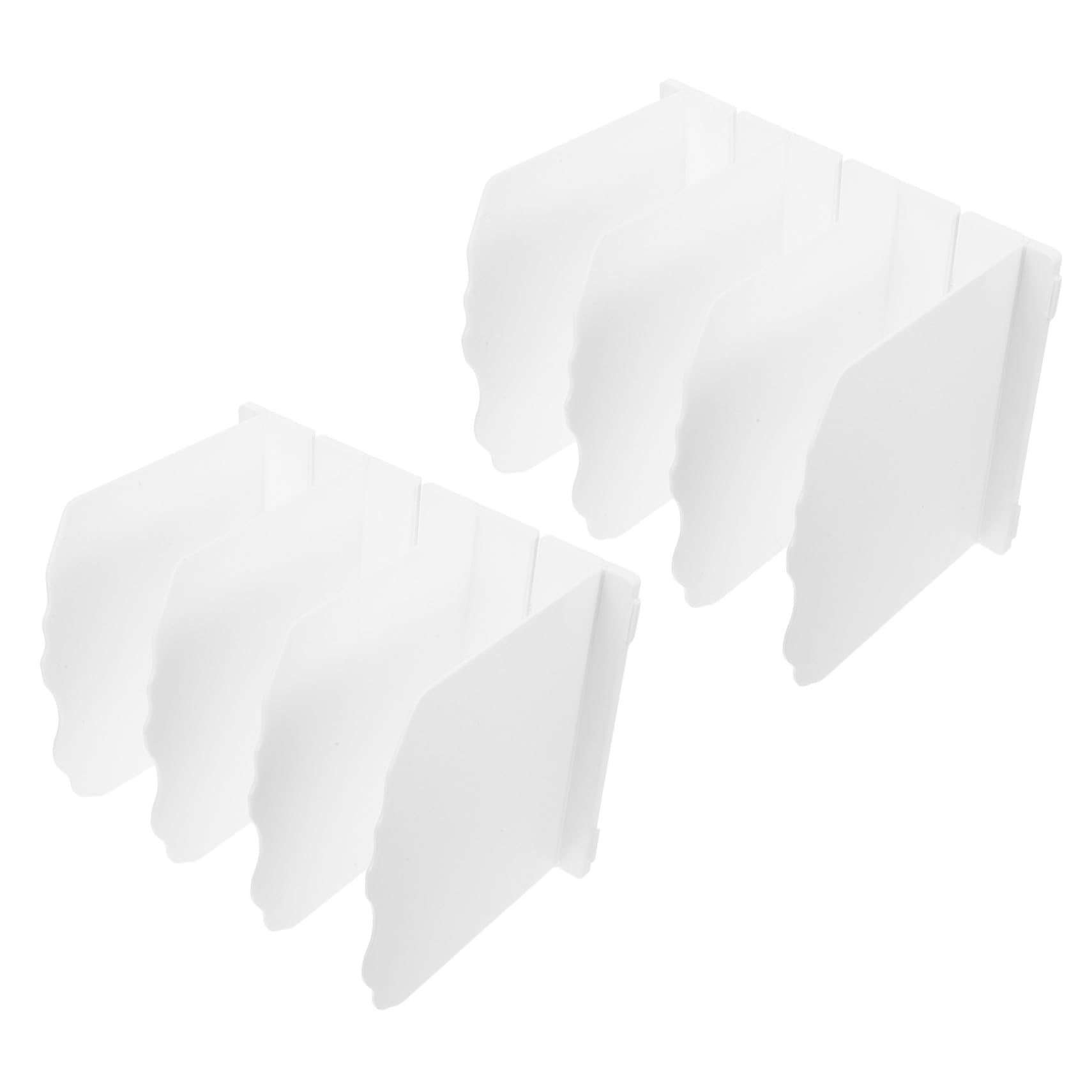 Alipis Separador de Estantes de Armario Ajustable para Bolsos, 2 Piezas