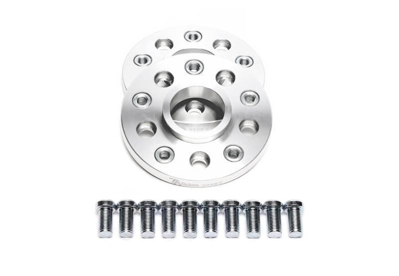 Plaques d'adaptation 5x112 sur 5x120 X-Parts 15mm élargisseur de voie cales de changement entraxe