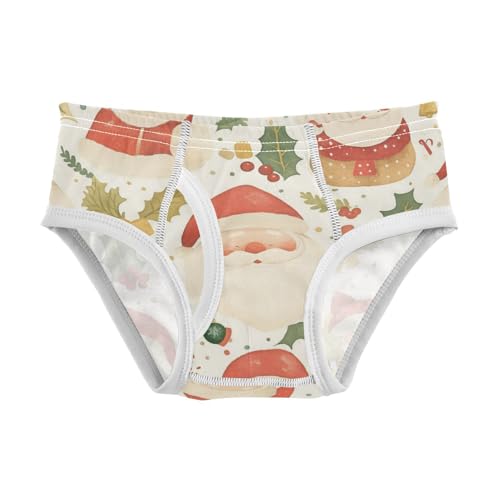 KLL Ho Ho Ho Pattern Funny Christmas Boys Toddler Comfort Athletic Underwear Cute Undies