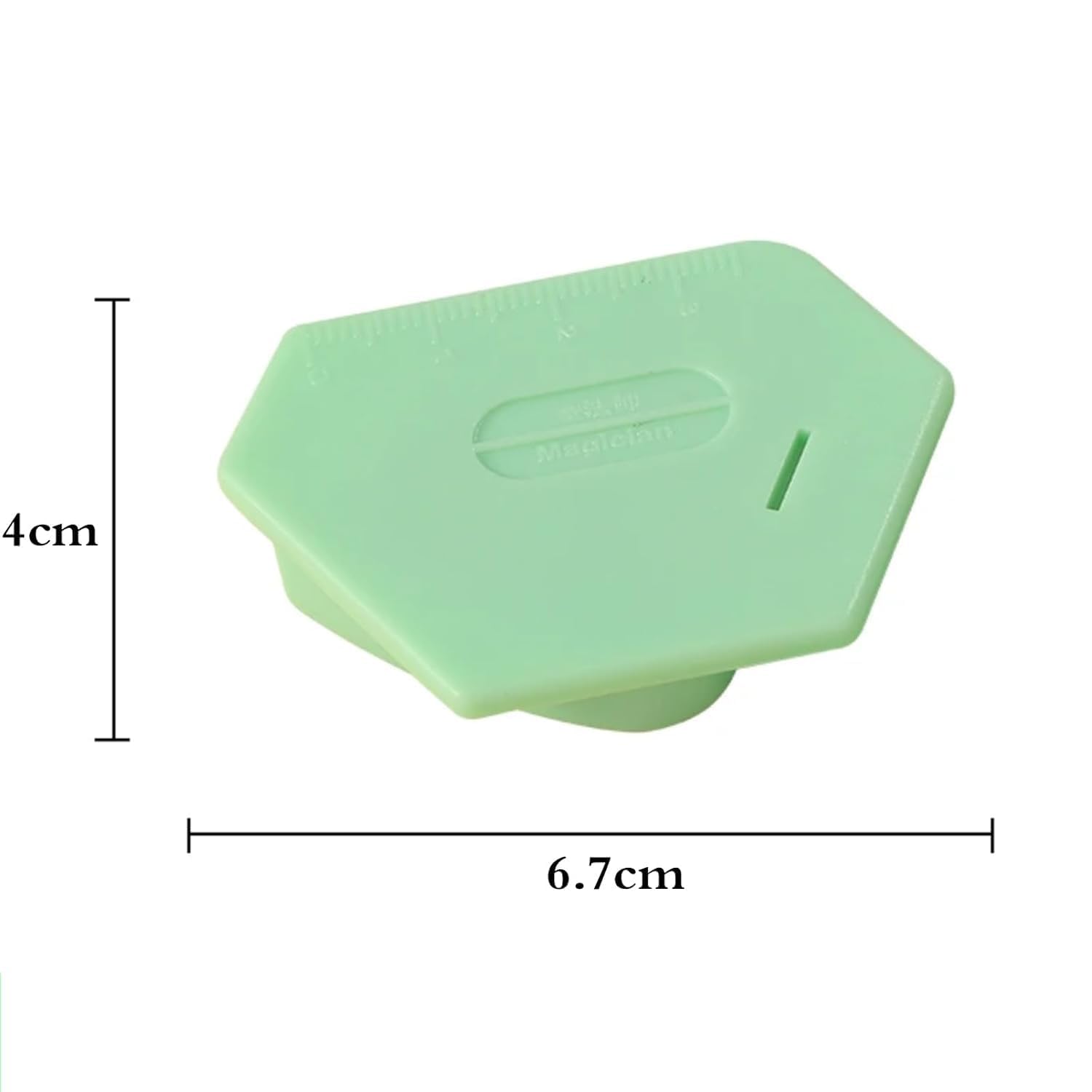 Guía de costura magnética para máquina de coser, regla de guía de costura para máquina de coser, guía de costura magnética, guía de costura multifunción, guía de dobladillo con escala, accesorios de