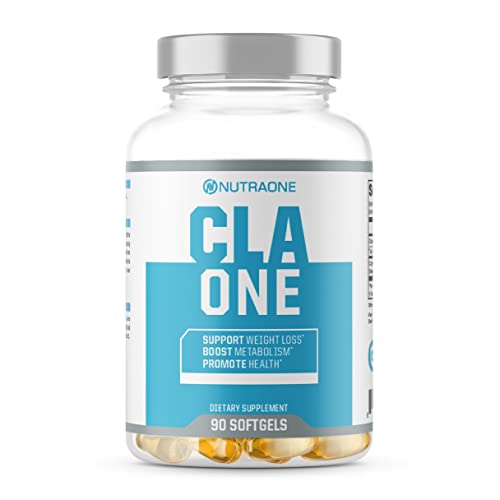CLAOne Weight Management Supplement from NutraOne Nutrition â€” Conjugated Linoleic Acid (CLA) Natural Weight Loss Support Aid* (90 Capsules)