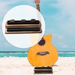 Perfeclan Clip de support d’instrument accessoire de lecteur de guitare portable en bois avec 3 pièces médiators support… - Les Beatles, Paul McCartney, John Lennon, RIngo Starr, George Harrison Perfeclan Clip de support d'instrument accessoire de lecteur de guitare portable en bois avec 3 pièces médiators support… – Image 2