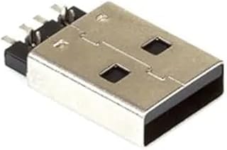 موصل USB ذكر نوع ايه - اس ام دي - 10 قطع، عدد المنافذ: 4، متعدد الألوان