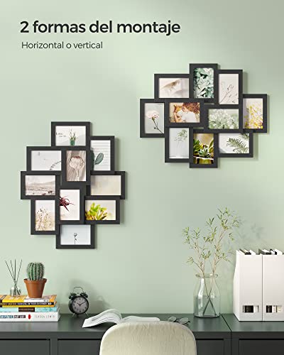 Portarretratos, porta retratos decorativos Marca SONGMICS (2)