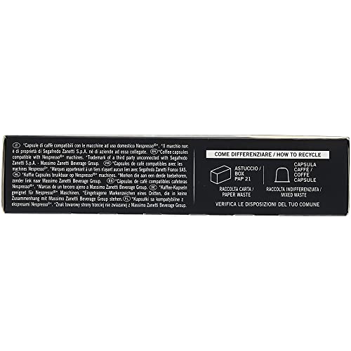 Segafredo Zanetti 100 Capsule In Alluminio Compatibili Con Nespresso Caffè Decaffeinato Con Metodo Naturale (10 Astucci Da 10 Capsule) - Adatte Per Macchine Nespresso Original - 2