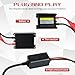 Wuyaoyao 2PCS DC12V 55W Xenon HID Ballast, Ultrathin Xenon Lamp Ballasts, Automotive Headlight Stabilizer HID Ballast Replacement for H1 H3 H4 H7 H11 H13 9005 9006 9007 5202 880, Car Accessories (55W)