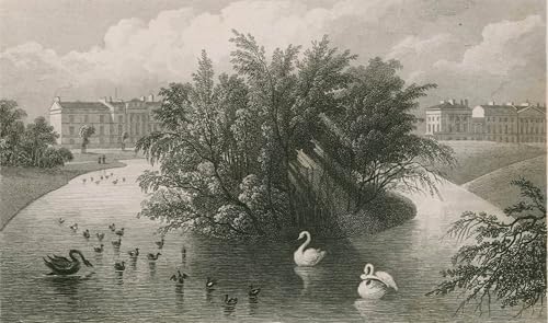 Impression d'affiches une sur le lac Hosmer Shepherd 60x90cm idée cadeau pendaison crémaillère