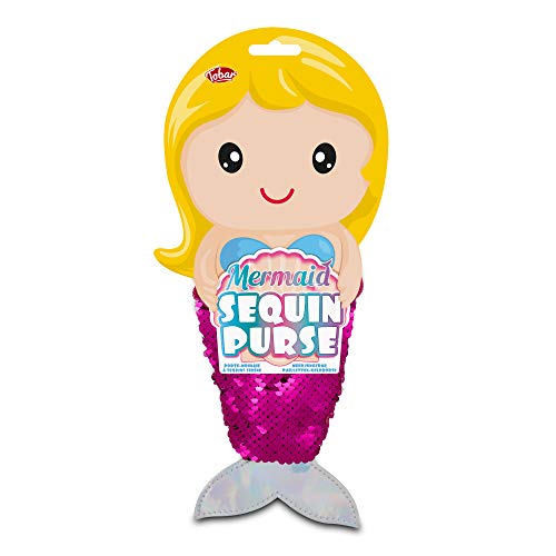 Tobar MERMAID SEQUIN PURSE, Assorted Designs and Colours, Medium - Image 4