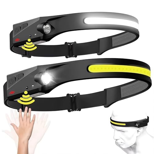 AAFGVC Adventure Light 2.0 - Das Original 230 breite Ausleuchtung mit COB-Technologie für Wandern Joggen und Camping (1 Stück)