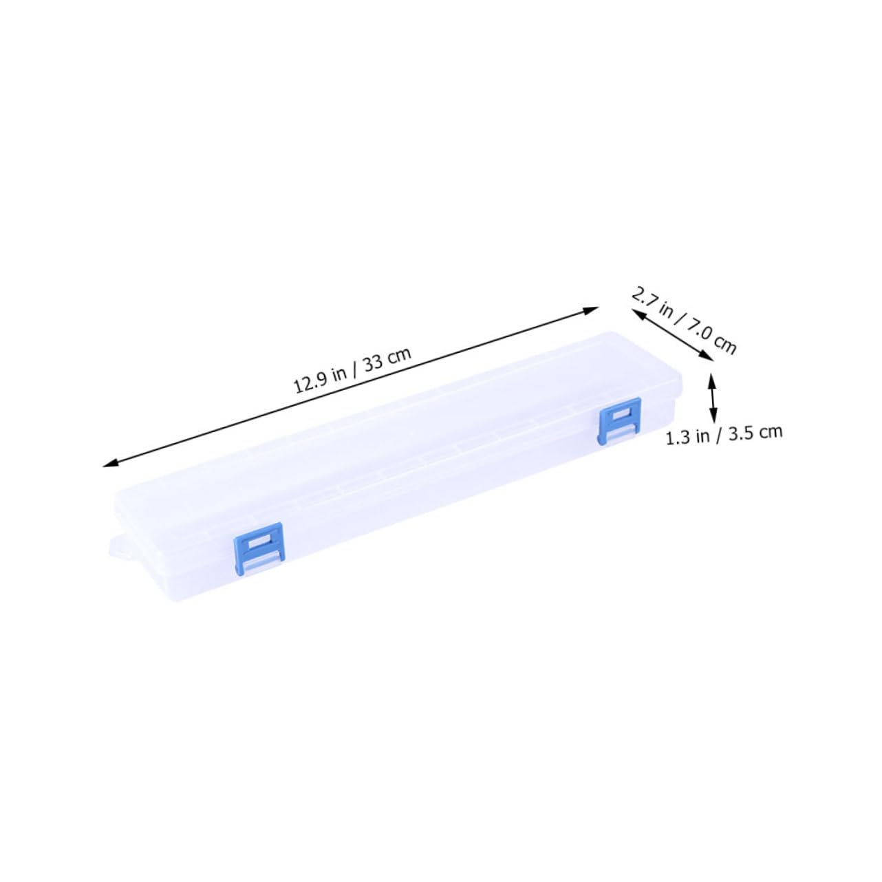 DOITOOL 4 Set Scatole Trasparenti Per Pittura Organizer Manuale Per Strumenti Portatile E Pratico Per Scuola E Casa 4 Pezzi*4