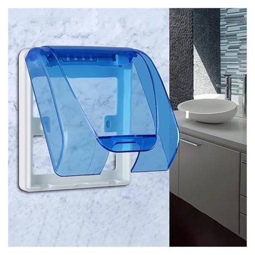 Caja impermeable para enchufes exterior tipo 86 con protector de interruptor en pack de 20 5