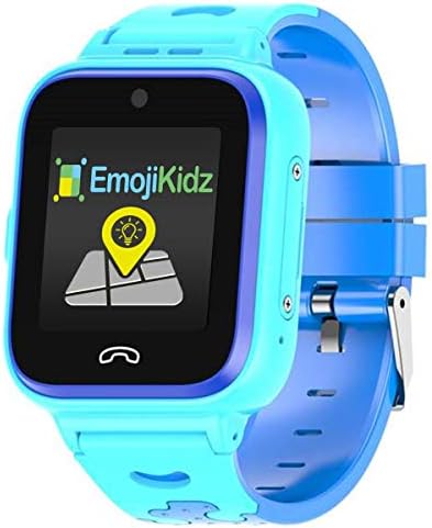 2020 Model 4G Kids Smartwatch Preinstalled SpeedTalk SIM Card GPS Locator 2-Way Face to Face Call Voice & Video Camera SOS Alarm Remote Monitoring Worldwide Coverage in 200 Countries [Ages 4-12] Blue