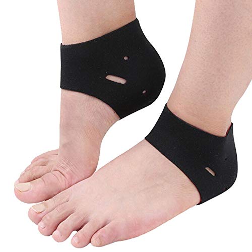 LittleBeauty Knöchelunterstützungsschutz Elastisch Weiche und Bequeme Schwarze Bandage (Größe : 4 Pairs) Cover