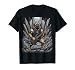 Bullmastiff Bassist Death Metal Hard Rock Dog Art Humor T-Shirt