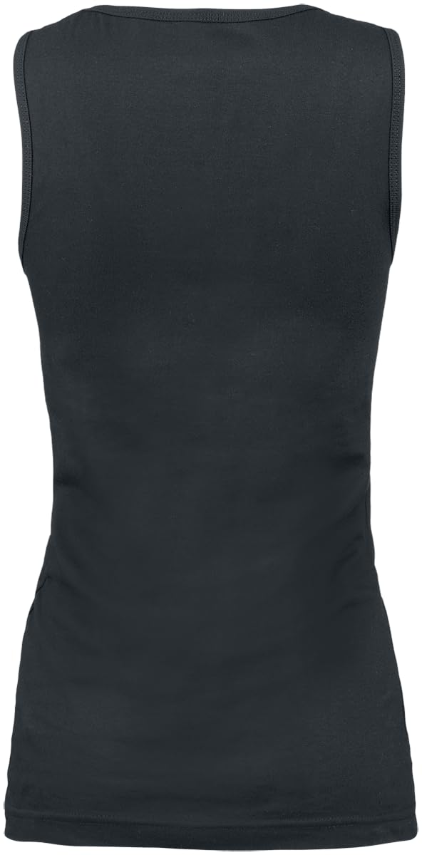 AC/DC T.N.T. 1975 Femme Top Noir 100% Coton Regular/Coupe Standard