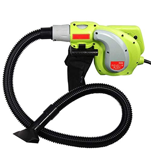 JJSFJH Jardín Jardín sopladores Aspiradora Súper soplador Powered soplador de hojas, de mano, sopladores compacto, Nieve, 2 en 1 hoja jardín vacío 1200W, peso ligero, for la oficina, hogar, jardín y T