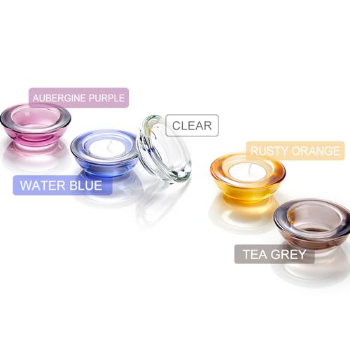 Elivia 8541839053 Clear Tealight Candle Holders thumb #3