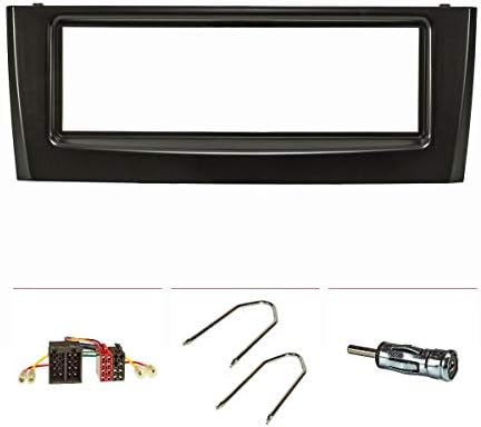 Tomzz Audio Doppel DIN Blende Für Fiat Tipo - Einbausatz Inkl. Adapterkabel