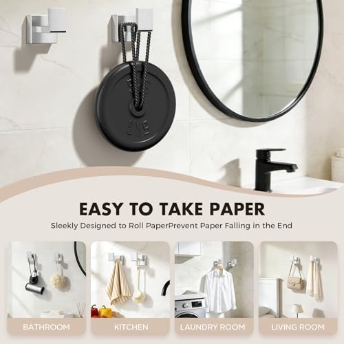 Image of 20-Pieces Brushed Nickel Bathroom Accessories Set, 16 Inch Towel Bar Set | Stainless Steel, Towel Ring, Toilet Paper Holder, Robe Hooks, Towel Racks for Bathroom Wall Mounted, Bathroom Hardware Set
