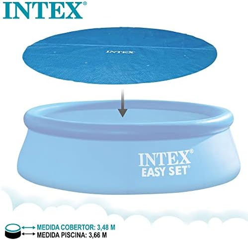 Intex 29022 solar cover for Easy & Frame Pool Ø 348 cm, thickness 120 microns
