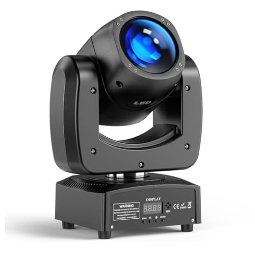 100W Lyre LED Beam Tête Mobile RGBW DJ Lumière Soirée DMX512 Luminaires à tête rotative pour scène Pour Disco Party Bar Club Noël Halloween