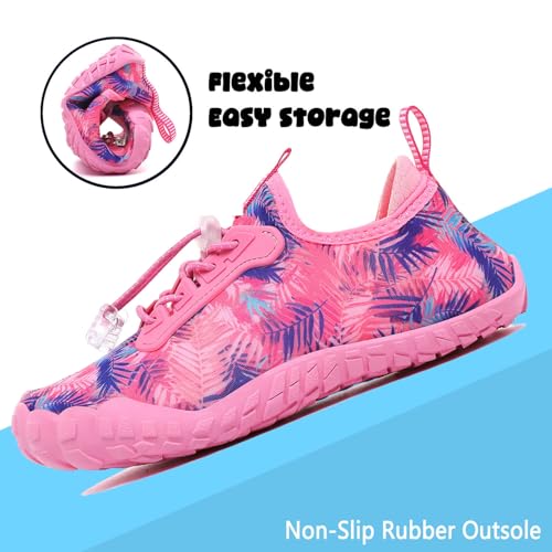 Image of Quickshark Kids Water Shoes Boys Girls Barefoot Aqua Socks Outdoor Indoor Quick Dry Sandals Lightweight Slip On Walking Sneakers for Beach Pool Swim (Little Kid /Big Kid)