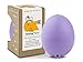 Brainstream BeepEgg Egg Timer, Basic, Cook Perfect Soft, Medium or Hard Boiled Eggs To Your Favorite Tunes Singing and Floating Egg Timer (Purple)