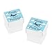 Andaz Press Blue Airplane and Clouds Birthday Party Collection, Favor Box DIY Party Favors Kit, Thanks for Flying by!, 20-Pack