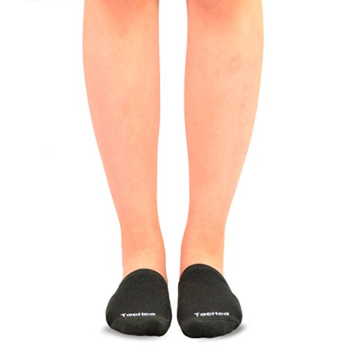 Image of Fashion Liner Toe Topper Socks for Women Invisible Hidden Half Socks Good for Sandal or Dress Shoes 5-Pairs