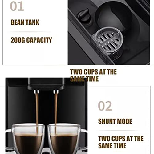 Cafetera automática con molinillo y capacidad de 1.8 L miniatura 7