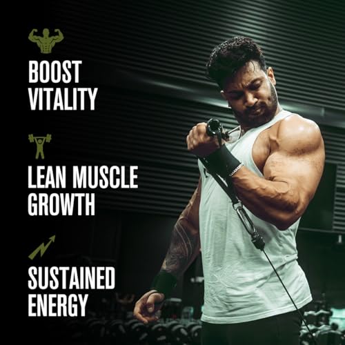 Image of Jacked Factory Tongkat Ali Gummies - 100:1 Tongkat-Ali (Eurycoma Longifolia) Extract for Enhanced Vitality, Improved Energy Levels, Increased Strength, & Lean Muscle Growth - 120 Count, Tart Cherry